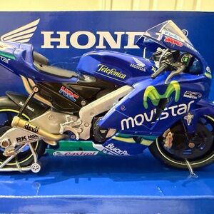 Blue Kids Toy Motorcycle